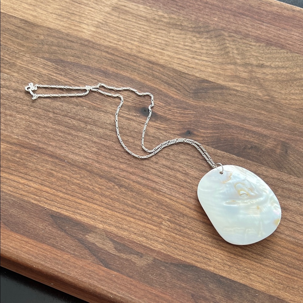 Sterling Silver Shell Necklace